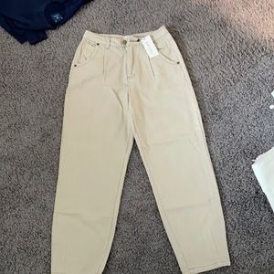 Beige jeans